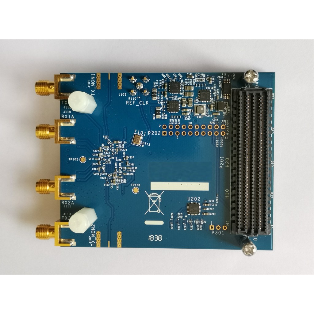 SDR บอร์ดความถี่วิทยุ AD-FMCOMMS3-EBZ AD9361 ซอฟต์แวร์อย่างเป็นทางการวิทยุ OPENWIFI