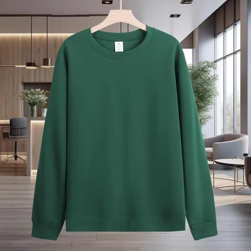 2025 เสื้อสเวตเตอร์เวอร์ชั่นเกาหลีหลวมฤดูใบไม้ผลิฤดูใบไม้ร่วงด้านบนฤดูใบไม้ร่วงฤดูหนาวใหม่พิมพ์ผู้ชา