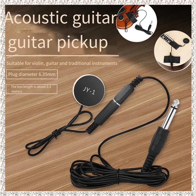 [kjyxgsncsjxsm] กีต้าร์โปร่ง Soundhole Pickups JY-1 กีต้าร์โปร่ง Pickup EQ Sound Hole Pickup สําหรับ
