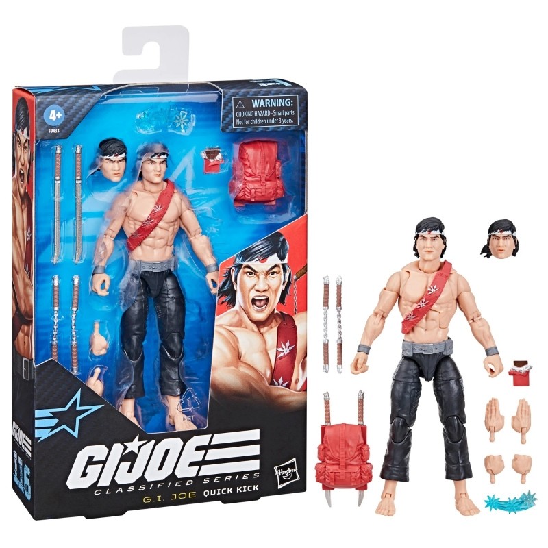 [สต๊อกพร้อม] Hasbro GI แอ็คชั่นฟิกเกอร์ Joe Classified Special Forces 20 ซม. Cyclone Leg
