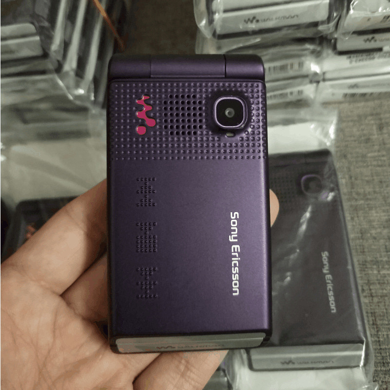 Sony Ericsson/Sony Ericsson W380 โทรศัพท์มือถือแบบพับได้ Flip Design เหมาะสําหรับโทรศัพท์สํารอง