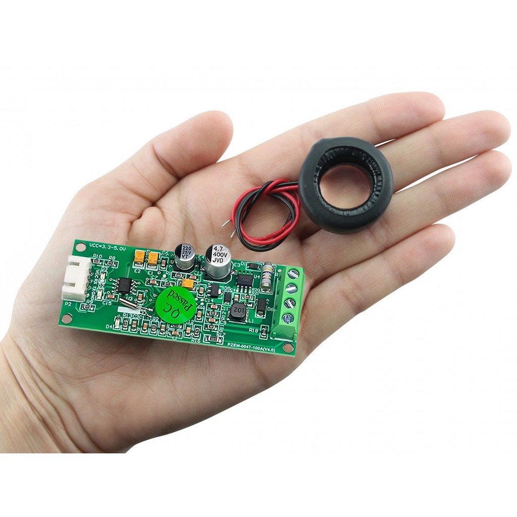 PZEM-004T V4.0 PZEM004t V4 100A แยก CT เปิดปิด Smart Power Monitoring - ไม่มีปลอก [CE]