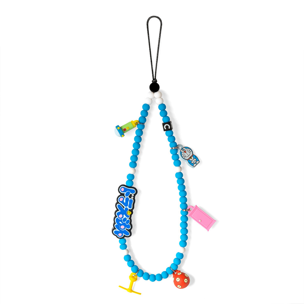 CASE ใหม่ Collaboration Crayon Shin-chan Phone Chain Pendant Portable Celebrity Style Beaded Wrist Phone Strap for Women ราคา ถูกที่สุด ดีลบีเคเค แกลเลอรีภาพที่ 4