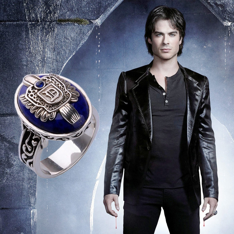 แหวนพังค์สีฟ้า ธีม The Vampire Diaries ใหม่