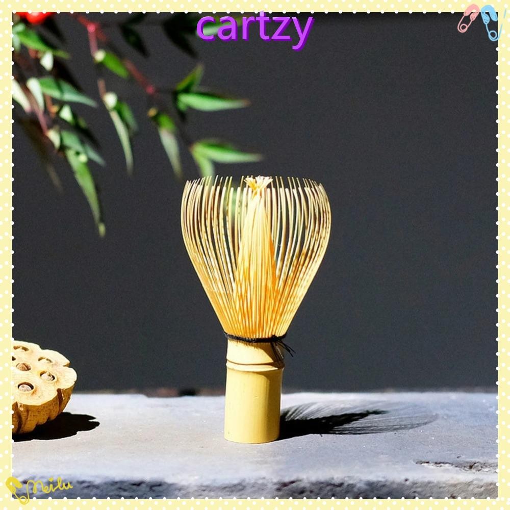 CARTZY Matcha Whisk, ชุดน้ําชาญี่ปุ่นไม้ไผ่ Chasen, เครื่องชาแปรงมัทฉะมัลติฟังก์ชั่นแบบใช้ซ้ําได้แบบดั้งเดิม