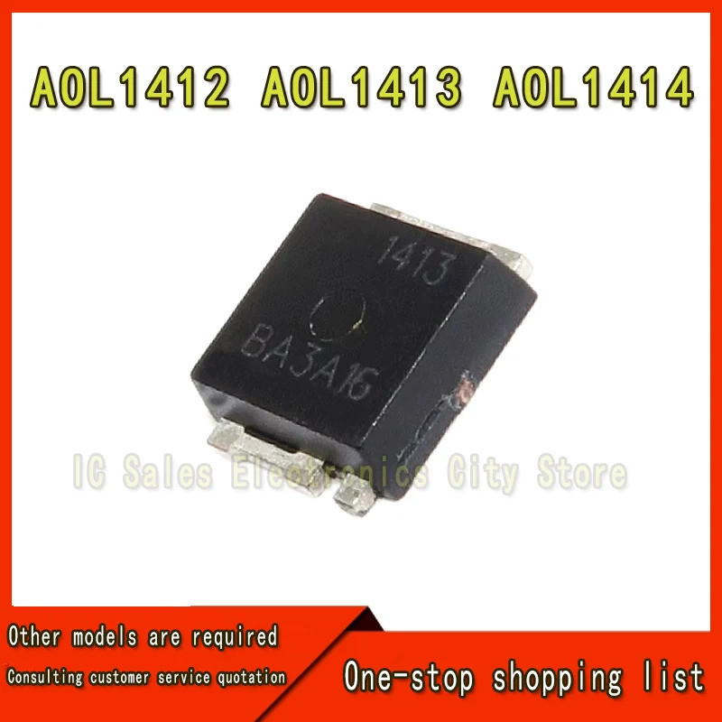 (10 ชิ้น) 100% ใหม่ AOL1412 AOL1413 AON1413 AO1412 AO1413 1412 1413 AOL1414 AO1414 1414 ชิปเซ็ต