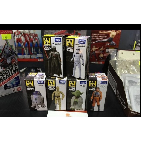 [สินค้าของแท้พร้อมสต็อก] TOMY Domeka Alloy Doll Figure Star Wars The Force Awakens White Soldier Bla