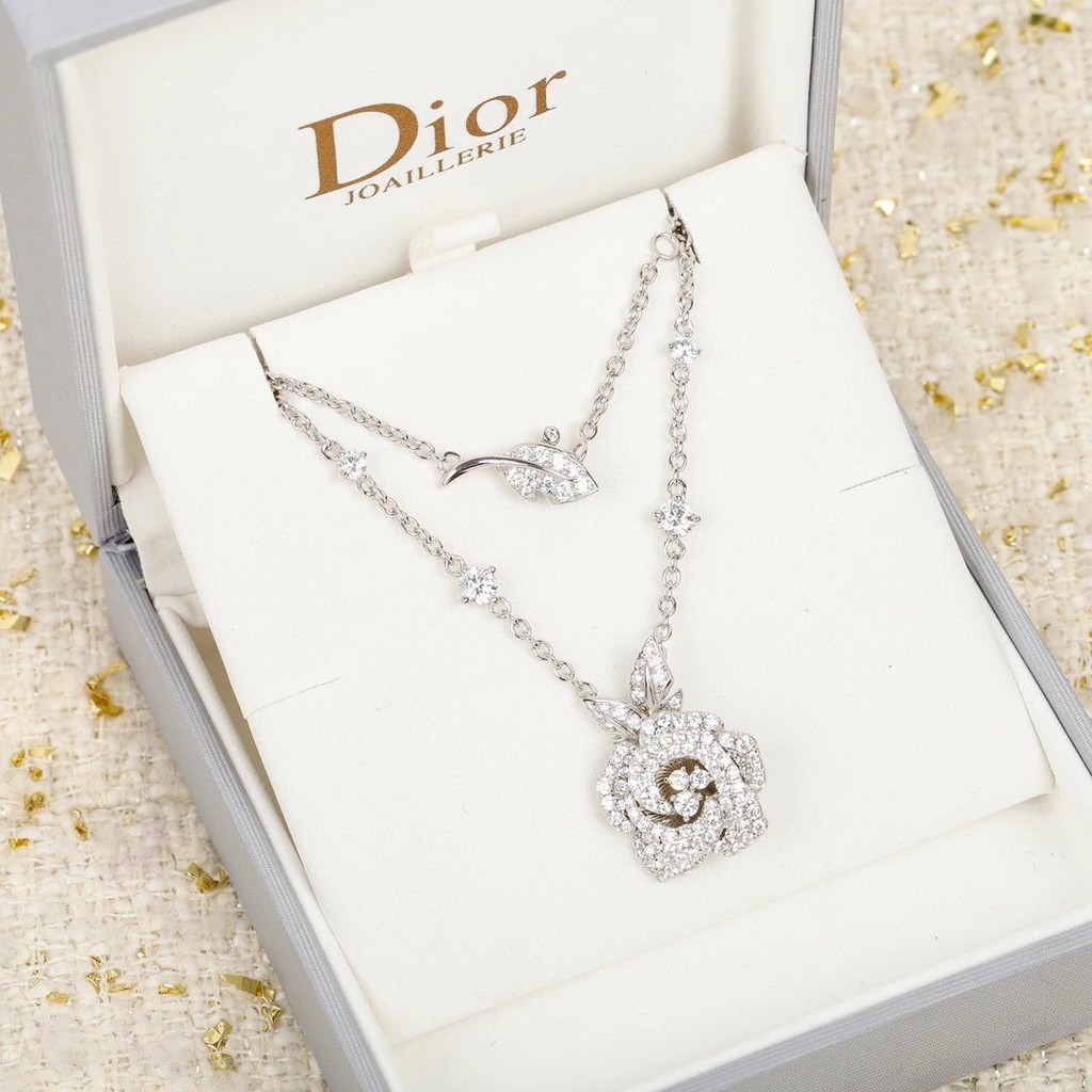 สร้อยคอ Dior Rose Full Diamond 0FFT