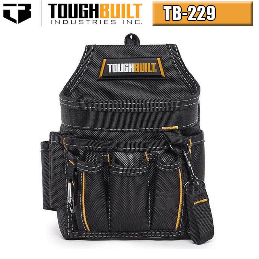 ในสต็อก TOUGHBUILT ชุดกระเป๋าอเนกประสงค์สําหรับจัดระเบียบช่างไฟฟ้า TB-229