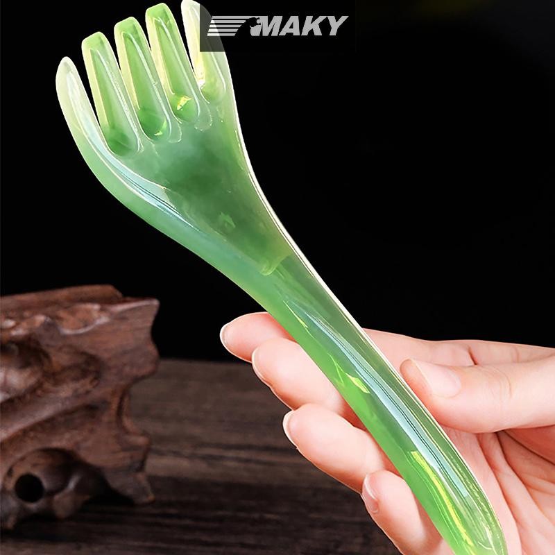 Llph เครื่องมือนวดหนังศีรษะ กัวซา สําหรับนวดร่างกาย คอ ขา 1 ชิ้น LLP