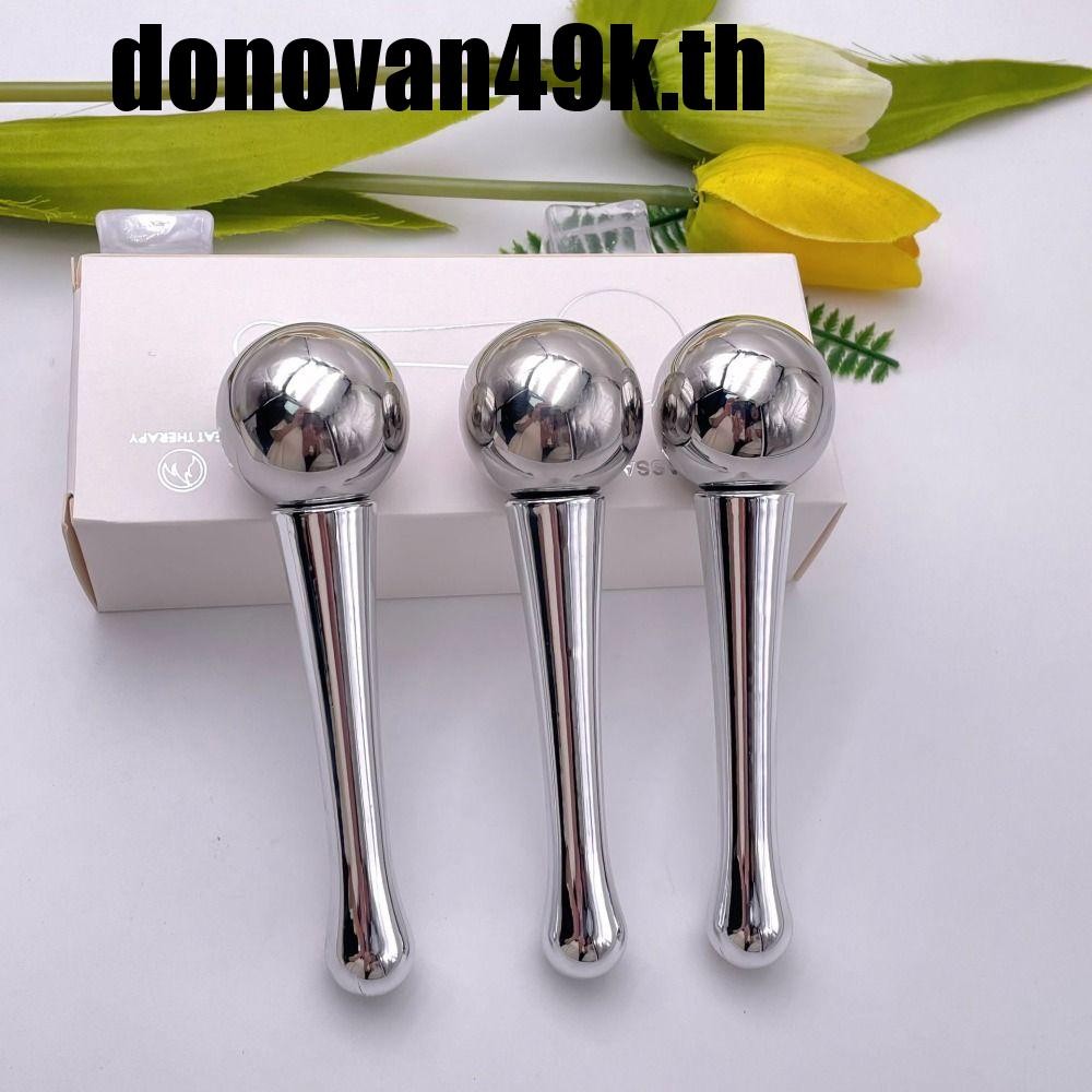 DODONVAN49K Ice Globes สําหรับใบหน้า, ต่อต้านริ้วรอยสแตนเลส Face Care Cryo Freeze Stick, คอลลาเจนการ
