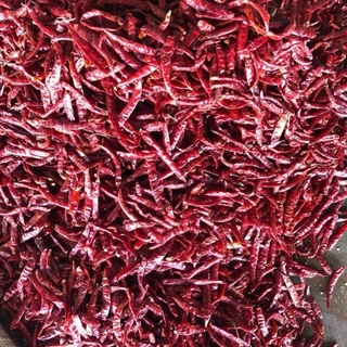 เด็ดแท้ พริกแห้งจินดาอินเดีย(เด็ดแท้100%) น้ำหนัก 1 kg.