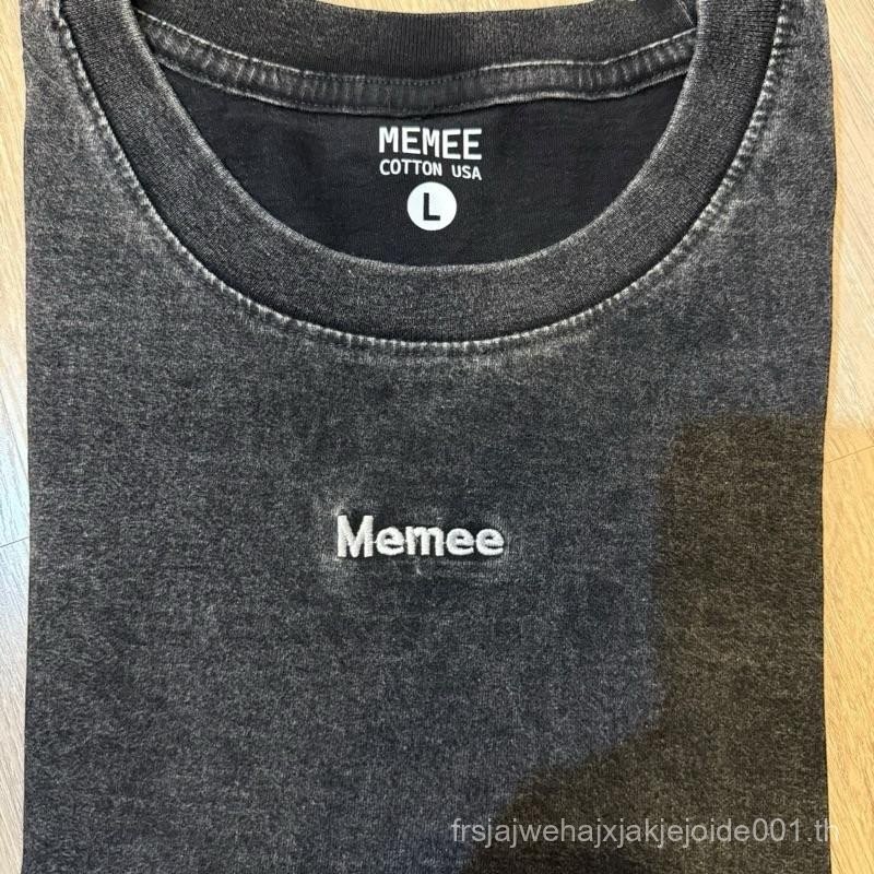 สินค้าใหม่>เสื้อยืดผ้าฟอก S-3XL MEMEE ~ COTTON ผ้านิ่ม (ฟอกปัก รุ่นใหม่)