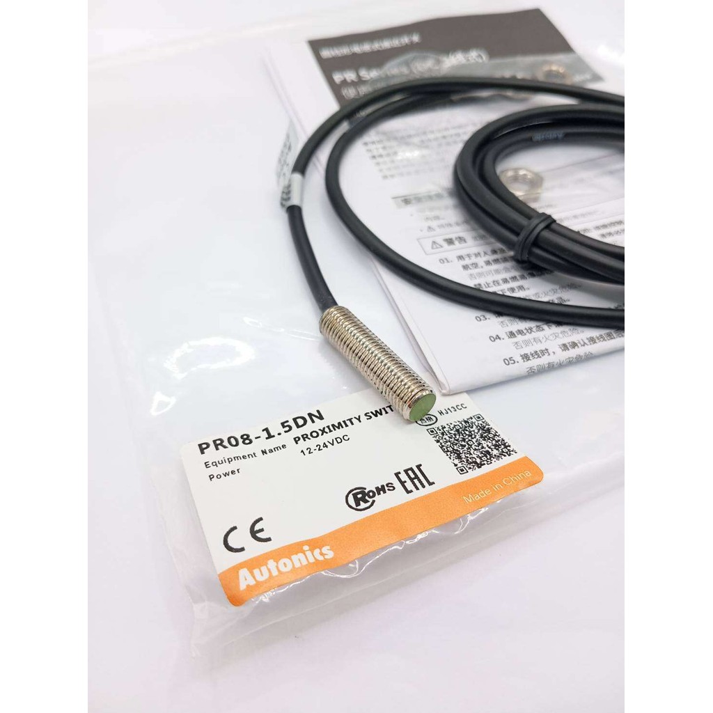 PR08-1.5DN AUTONICS หัว 8 มิลระยะตรวจจับ1.5 mm3สายNPN-NO พร้อมส่งจากไทย🇨🇷🛻
