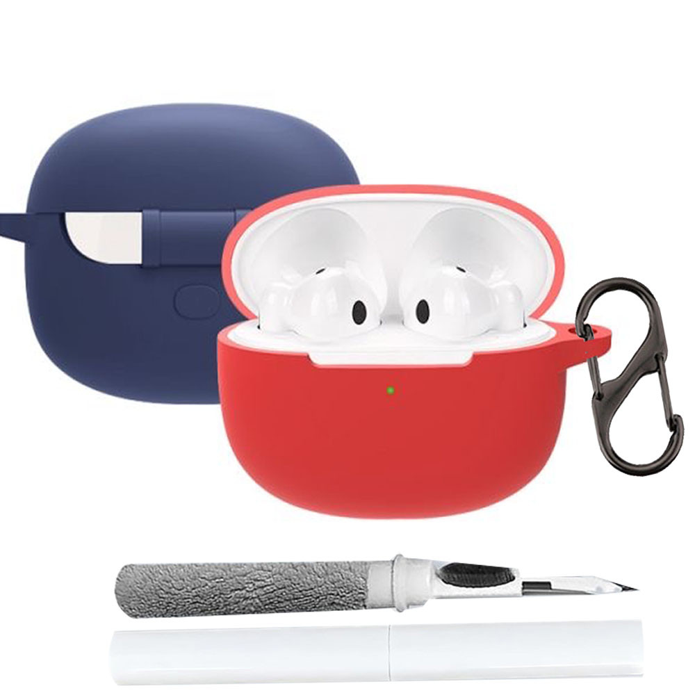 สําหรับ EDIFIER Lolli3 ANC หูฟัง + ชุดทําความสะอาด, เคสซิลิโคนป้องกันสําหรับ EDIFIER Lolli3 ANC หูฟั