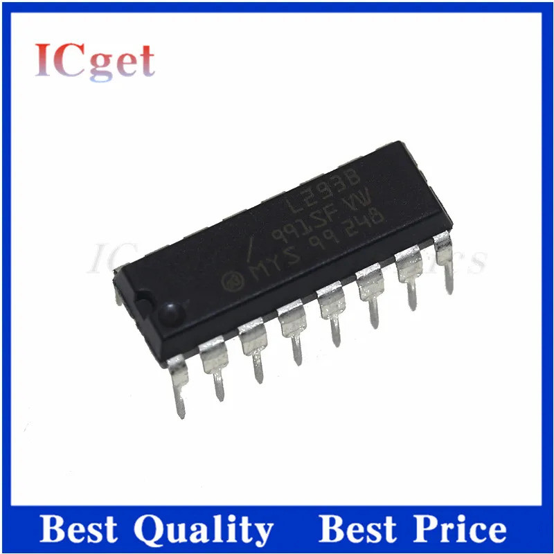 5PCS L293D DIP16 L293 293D DIP-16 L293B L293DD SOP-20 L297N DIP-20 SOP L297D ชิป ic