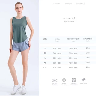 Crassula&Panda เสื้อกล้ามออกกำลังกาย Tank top เนื้อผ้าบางเบา ระบายอากาศได้ดี