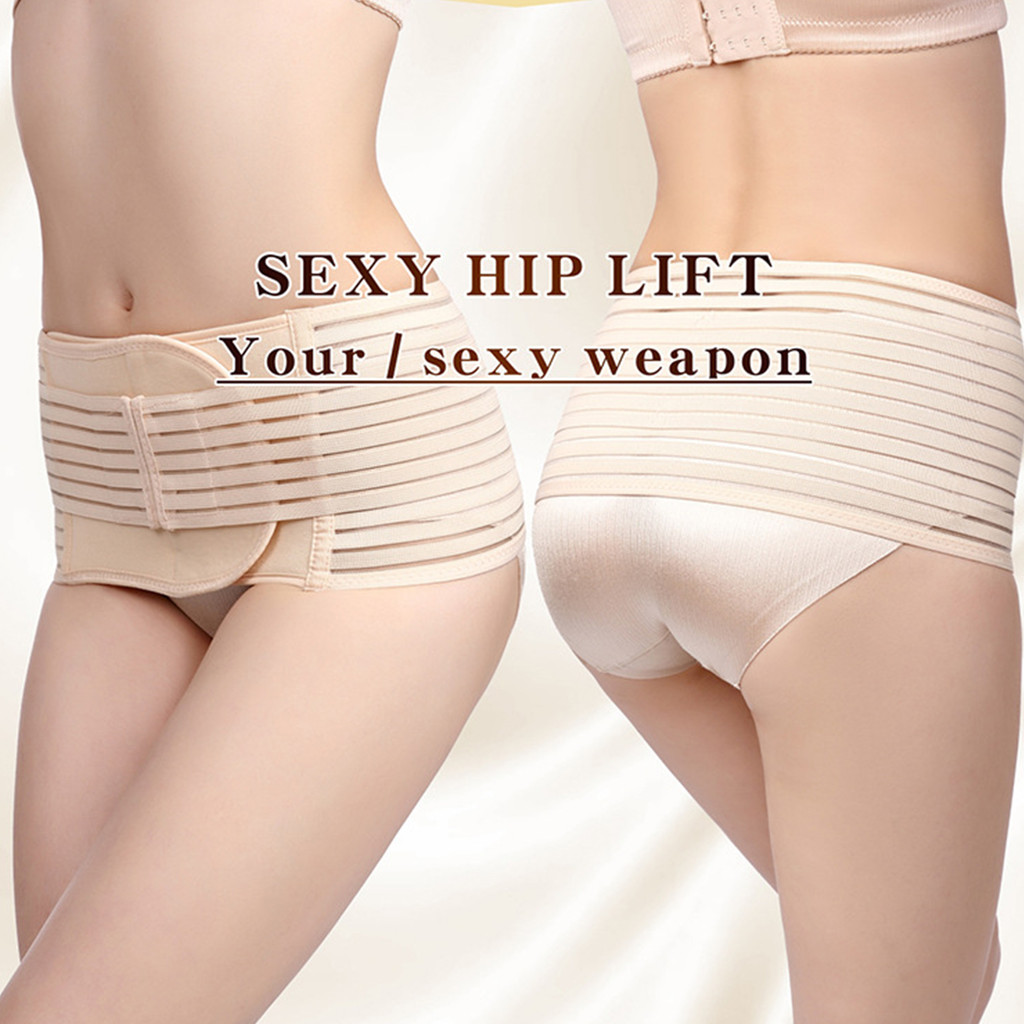 เข็มขัดสะโพก Sacroiliac เข็มขัดพยุงกระดูกเชิงกรานแบบปรับได้ Pelvis Lumbar สําหรับ Sctica Joint Pelvi