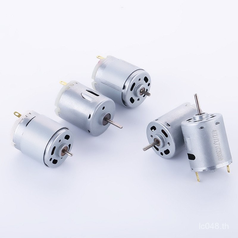 มอเตอร์ X20R365 DC รถของเล่น 12V ชาบาร์เครื่องมอเตอร์ขนาดเล็ก Mini สเปรย์น้ําปั๊มเครื่องเป่าผมปั๊มน้