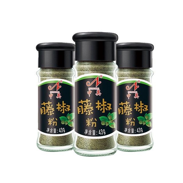 中英 藤椒粉 香辛料调料 香料烧烤烹饪家庭装g小瓶厨房家用Chinese and English rattan pepper powder spices spices spices20251007