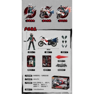 Blokees Pluco Building Block Man New · Kamen Rider Classic Combine Edition Figure Collection Toy