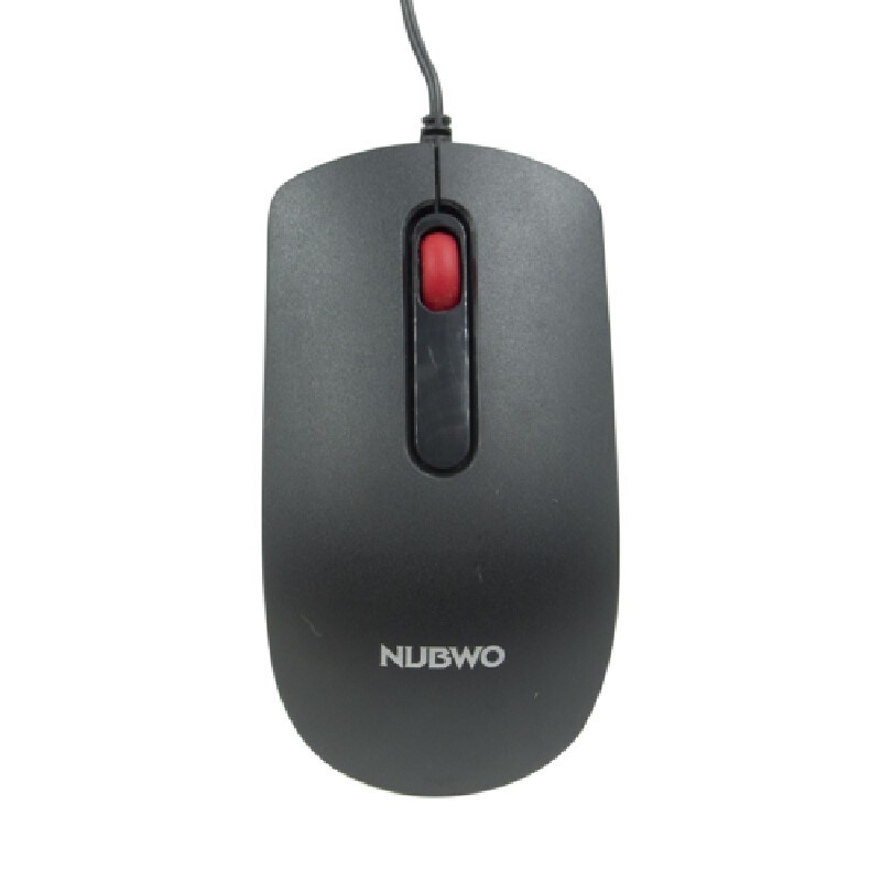 NUBWO เมาส์มีสาย Optical Mouse รุ่น NM152 สีดำ