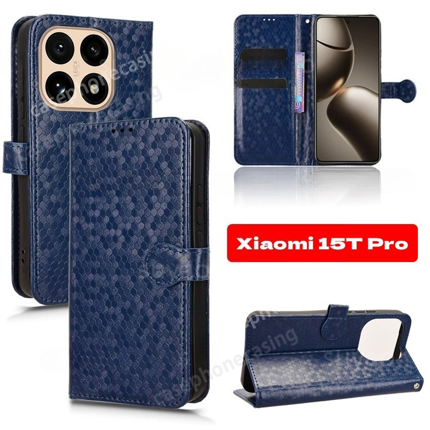 เคสโทรศัพท์สําหรับ Xiaomi 15 15T Pro 15Pro 15TPro Xiaomi15Pro Xiaomi15TPro 4G 5G 2025 Flip Casing lanyard Card Bag Business Case Leather Card Slot Stand Back Cover