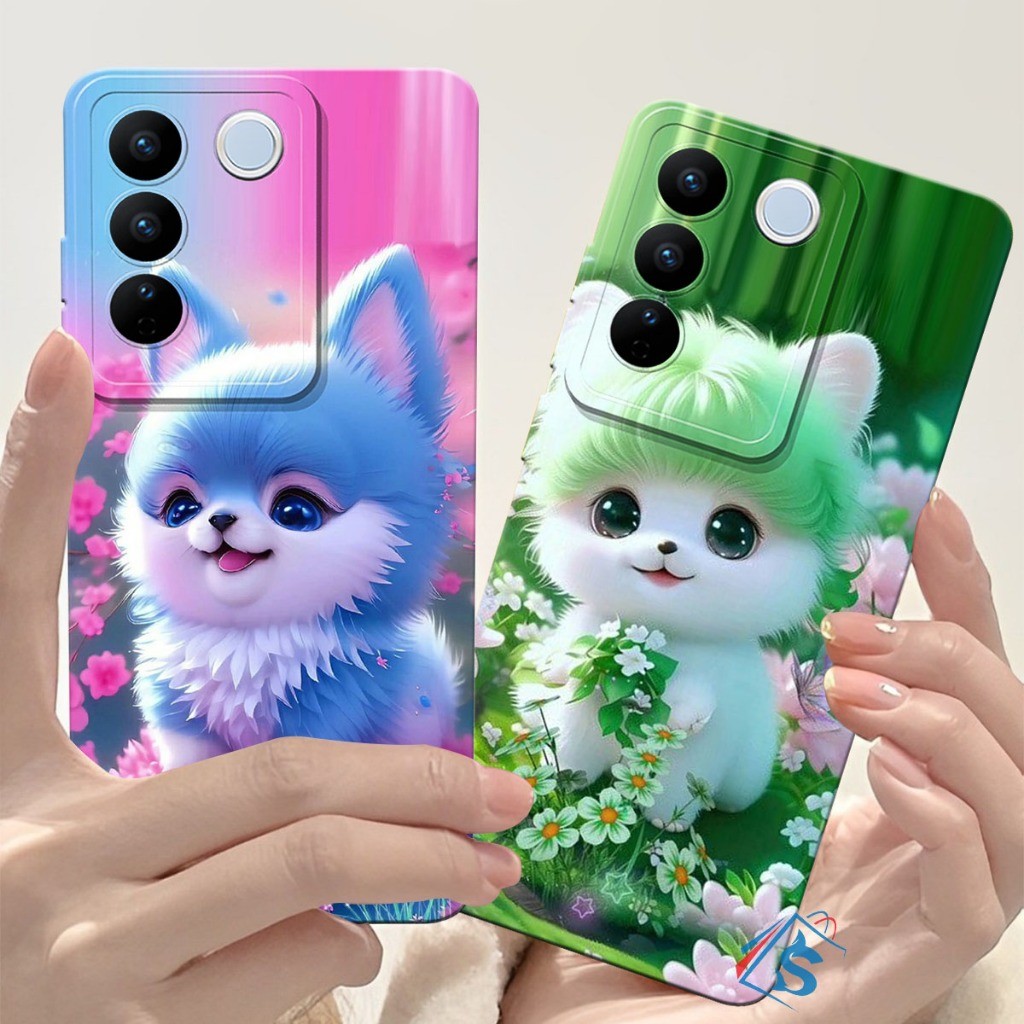 HP [SHARK CASE] Softcase Vivo V27E V27 V25 V25 PRO V25E V21 V21E V23E V23 5G Y75 5G T1 5G V15 PRO Co