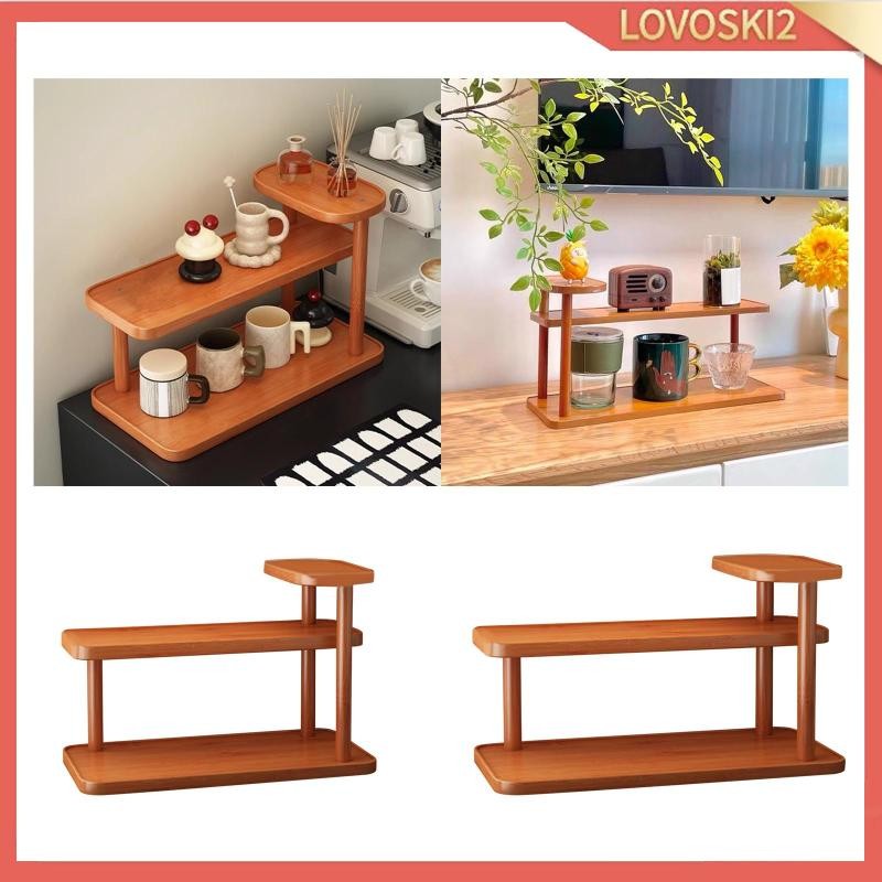 [Lovoski2] Desktop Organizer Makeup Organizer Multifunction Sundries Dispaly Shelf Office