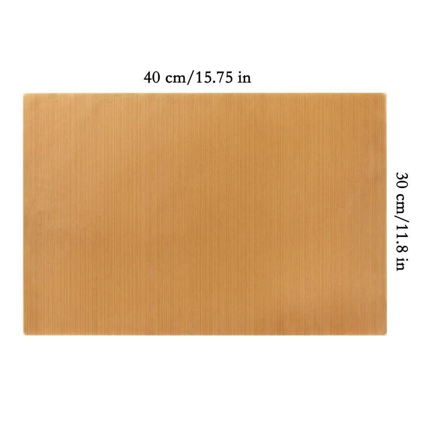 ThaiJoy พร้อมส่ง กระดาษรองอบ ใช้ซ้ำ ⭐️30x40ซม.⭐️แผ่นรองอบ แผ่นรองอบขนม อุปกรณ์เบเกอรี่ เกรดอาหารเหลวเสื่ออบ กันน้ำมันทนความร้อน - รูปที่ 7