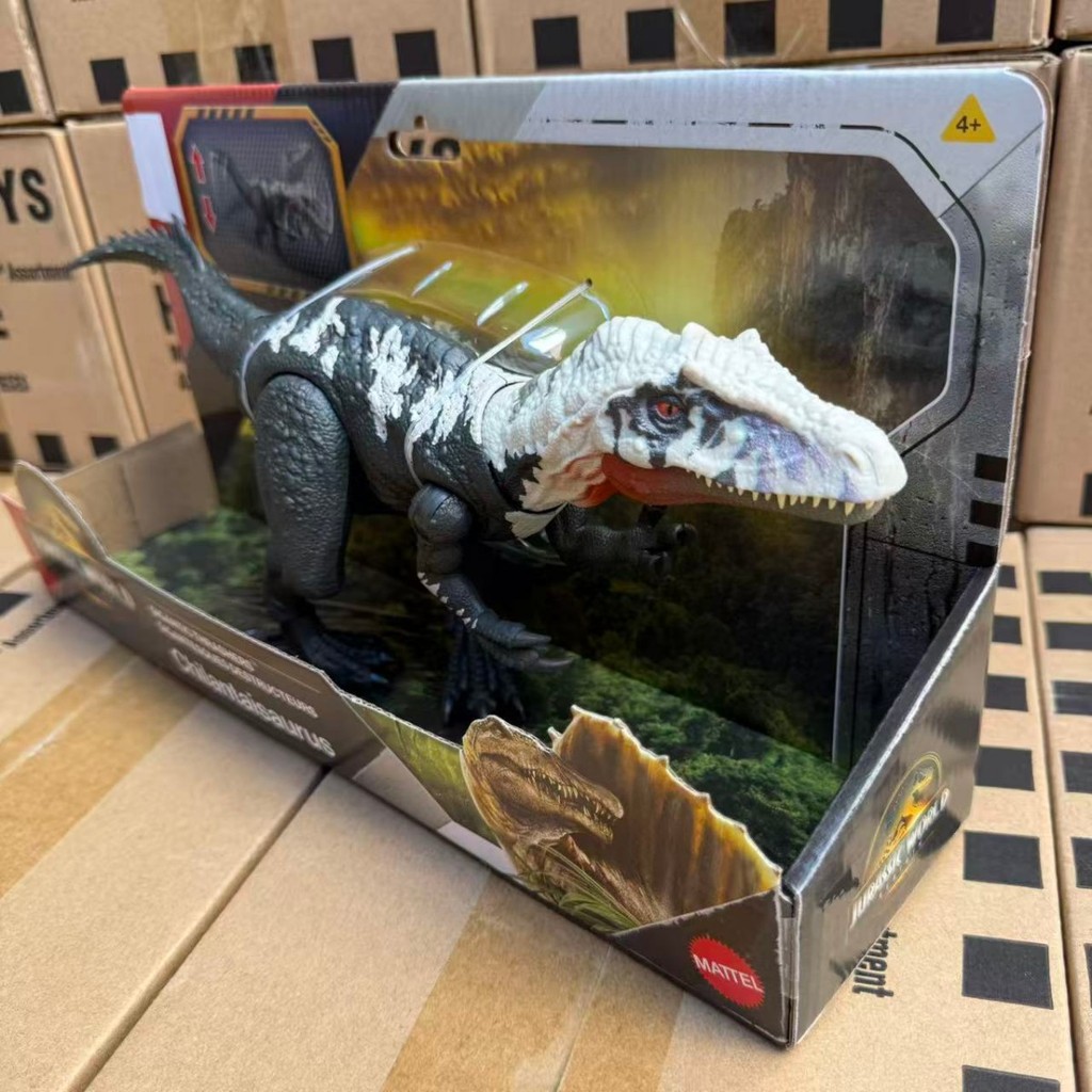 Mattel Jurassic World 4 Reborn Big Movie Tracking Gulande Dragon Dinosaur Model ของเล่นเด็ก J95