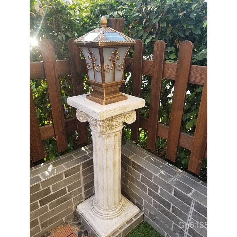 คอลัมน์โรมันลานคู่มือถนนชั้นดอกไม้ฐานแต่งงานคิดถึงตกแต่งกลางแจ้งกระถางดอกไม้ยุโรปA5Lเครื่องประดับRet