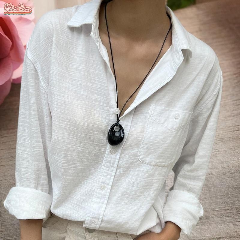 Cái mới 4 สี Minimalist ไวน์แดง ck อะคริลิคยาวจี้สร้อยคอผู้หญิง Vintage หนังเชือกเสื้อกันหนาวใหม่ có