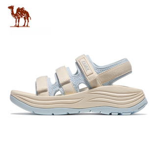 CAMEL CROWN รองเท้าแตะกีฬาสตรี รองเท้าแตะชายหาดกันลื่นกันน้ำ