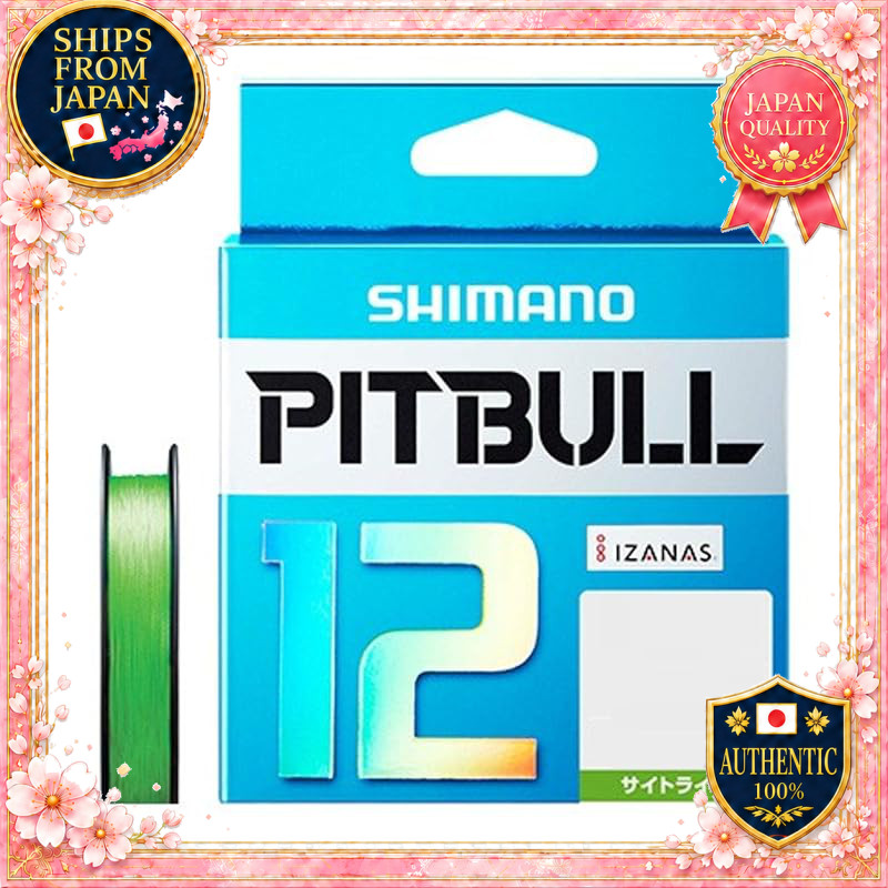 SHIMANO PE Line Pitbull 12-Braid 200m Common Specs
