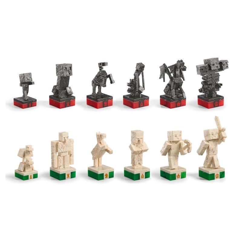 Minecraft Minecraft Minecraft Chess Set mc Toy Game Creeper Doll ของขวัญวันเกิดหมากรุก