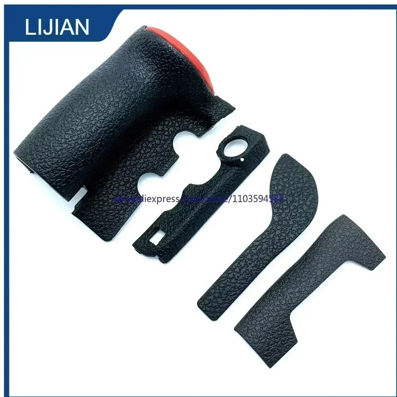 Ii4PCS ใหม่สําหรับ Nikon D850 ด้านหน้า Hand Grip ด้านซ้ายด้านหลัง Thumb ยางผิวกล้องเปลี่ยน Part *