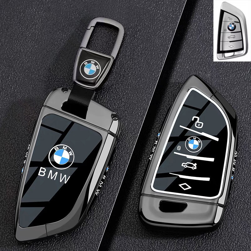 เหมาะสําหรับ BMW ฝาครอบกุญแจ M35i/M40i/M50/M60/M6M8M3M4i5i7X1X3i3iX กระเป๋ารถหัวเข็มขัดกรณี