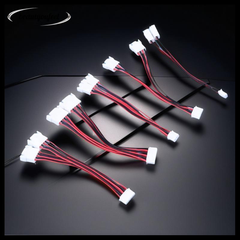 [Beautyoufeel] XH2.54MM Y-Splitter Cable Male To 2 Female Connector 26AWG สายไฟ 2/3/4/5/6 Pin Splitt