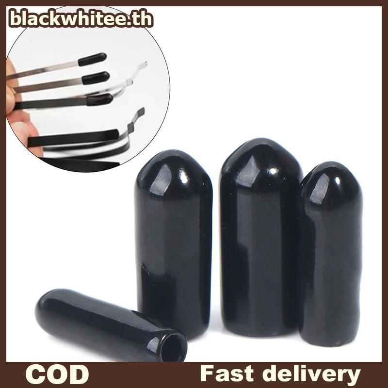BWHTE 200 ชิ้นยางรอบ End Cap สําหรับสกรูด้าย Protector Push-fit Caps Diy อุปกรณ์เสริม