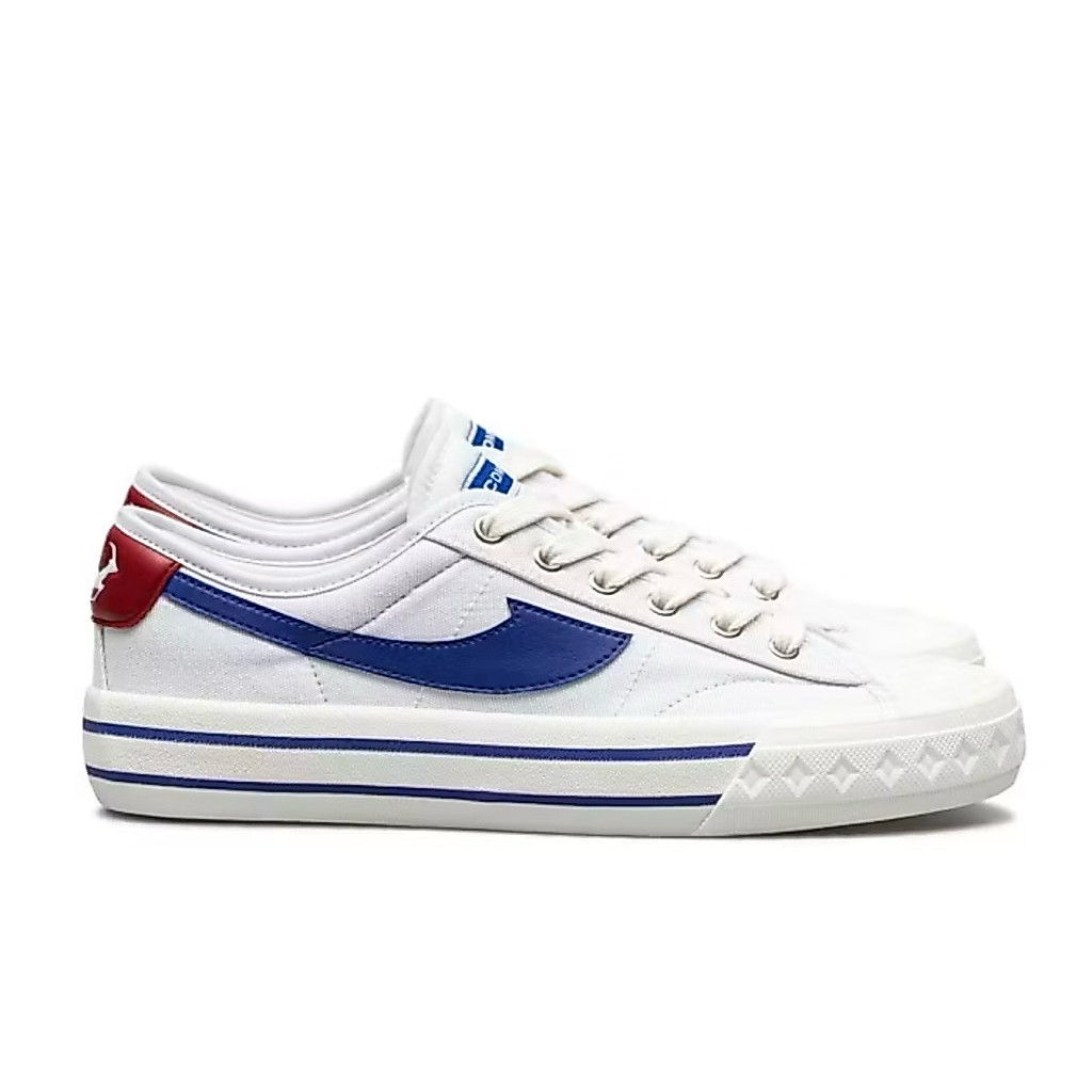Compass Retrograde Low White Blue Shoes 100% Original [BNIB]