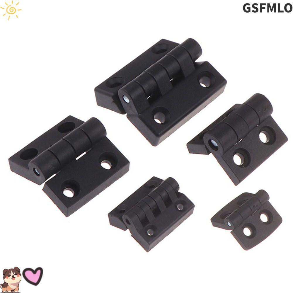 GSFMLO บานพับขนาดเล็ก,บานพับประตูพลาสติกพลาสติก หน้าท้อง สีดํา, มืออาชีพทนทานทนต่อการสึกหรอฮาร์ดแวร์บานพับประตูตู้สําหรับเฟอร์นิเจอร์