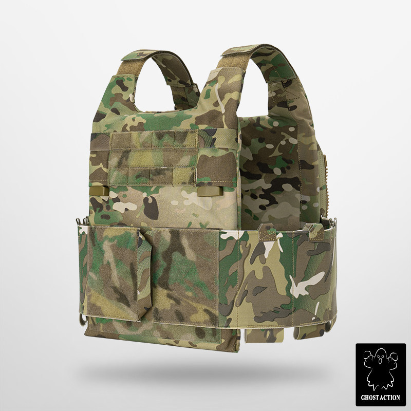 Ghost Action SS Type LV119 OVERT Modular Tactical Vest Set 500D Matte Fabric