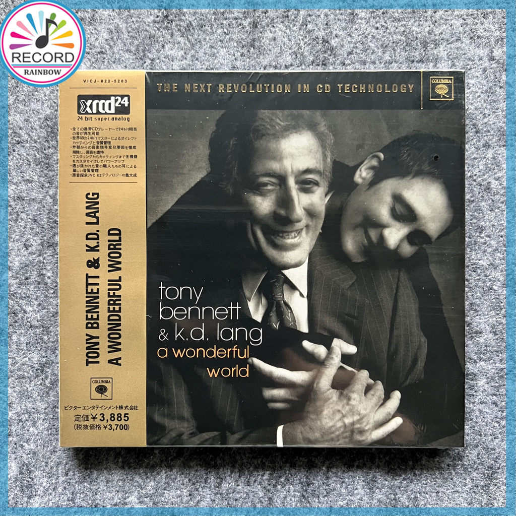 Tony Bennett & k.d. lang A Wonderful World XRCD Original CD Album [Sealed] Brand New