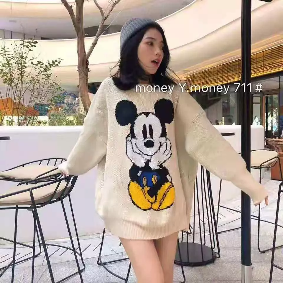ราคาต่ำสุดในตลาด⚡เสื้อไหมพรม เสื้อกันหนาวแขนยาว ไหมพรมกำมะหยี่ รุ่น กำมะหยี่ริ้วใหญ่ เสื้อกันหนาวแฟชั่น สำหรับผู้หญิง