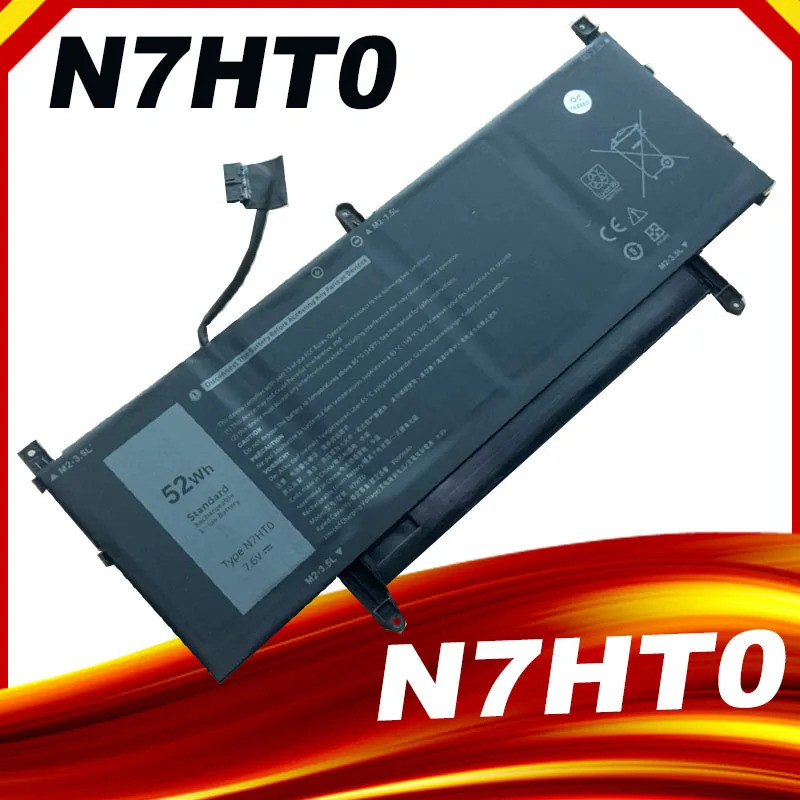 SeagullStar N7HT0 52Wh แบตเตอรี่ใหม่สําหรับ Latitude 9510 2-in-1 Series TVKGH 089GNG 0HYMNG