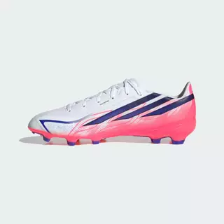 adidas ฟุตบอล รองเท้าฟุตบอล F50 Hyperfast League Firm Ground Unisex สีขาว KJ3412