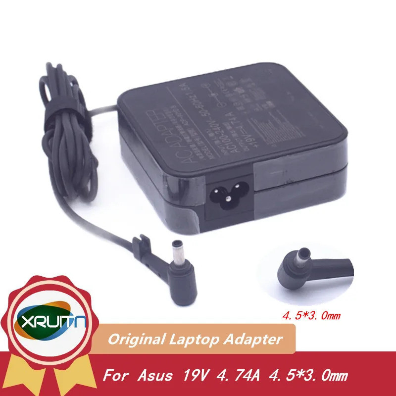 Original EXA1202YH ADP-90YD B 90W 19V 4.74A AC Adapter Charger 4.5*3.0 มม.สําหรับ Asus Vivobook 16X 