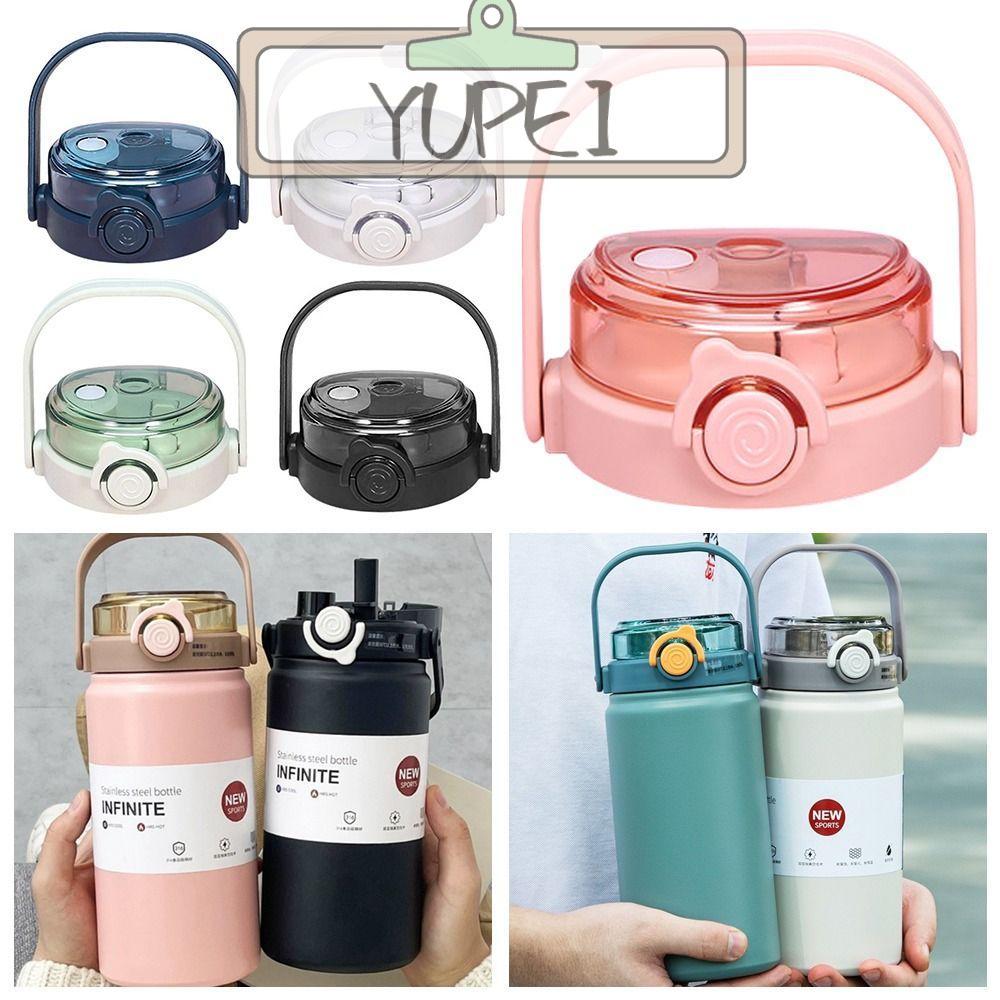 YUPEI 1 ชิ้นฝาปิดขวด, ฝาปิดถ้วย Therms Tumbber, อุปกรณ์เสริมขวด Universal Splash Proof ฝาปิดถ้วย