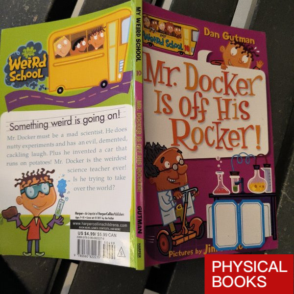 96 หนังสือมือสองต้นฉบับ My Strange School #10: นาย. Docker Off His Rocker!